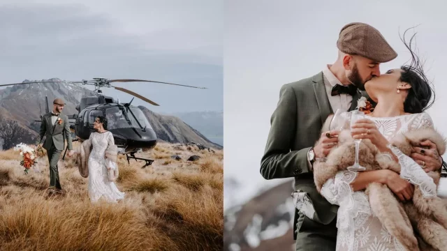 Queenstown Elopement Package | Heli-Adventure Wedding New Zealand