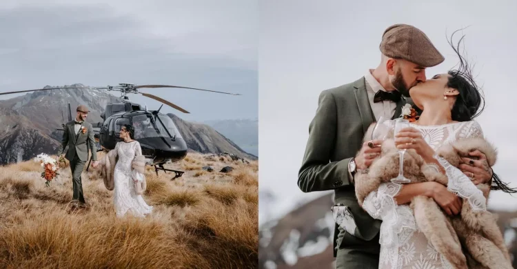 Queenstown Elopement Package | Heli-Adventure Wedding New Zealand