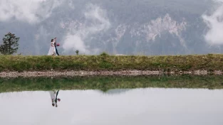 Austria Elopement - Ceremony, Boatride and Picnic at Lake Königssee