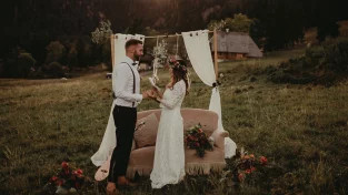 Bohemian Wedding in the Black Forest - Elope to Germany