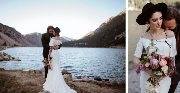 Laid Back Elopement in Georgetown | Colorado Mountain Wedding