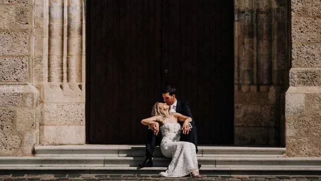 Intimate after wedding photoshoot in Croatia