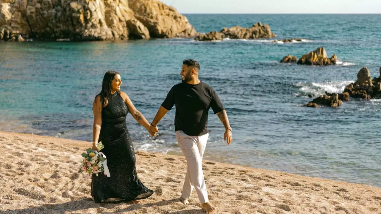 Beach Elopement in Mallorca, Spain
