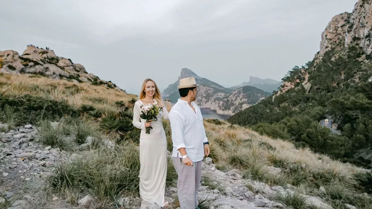 Mountain Elopement in Mallorca