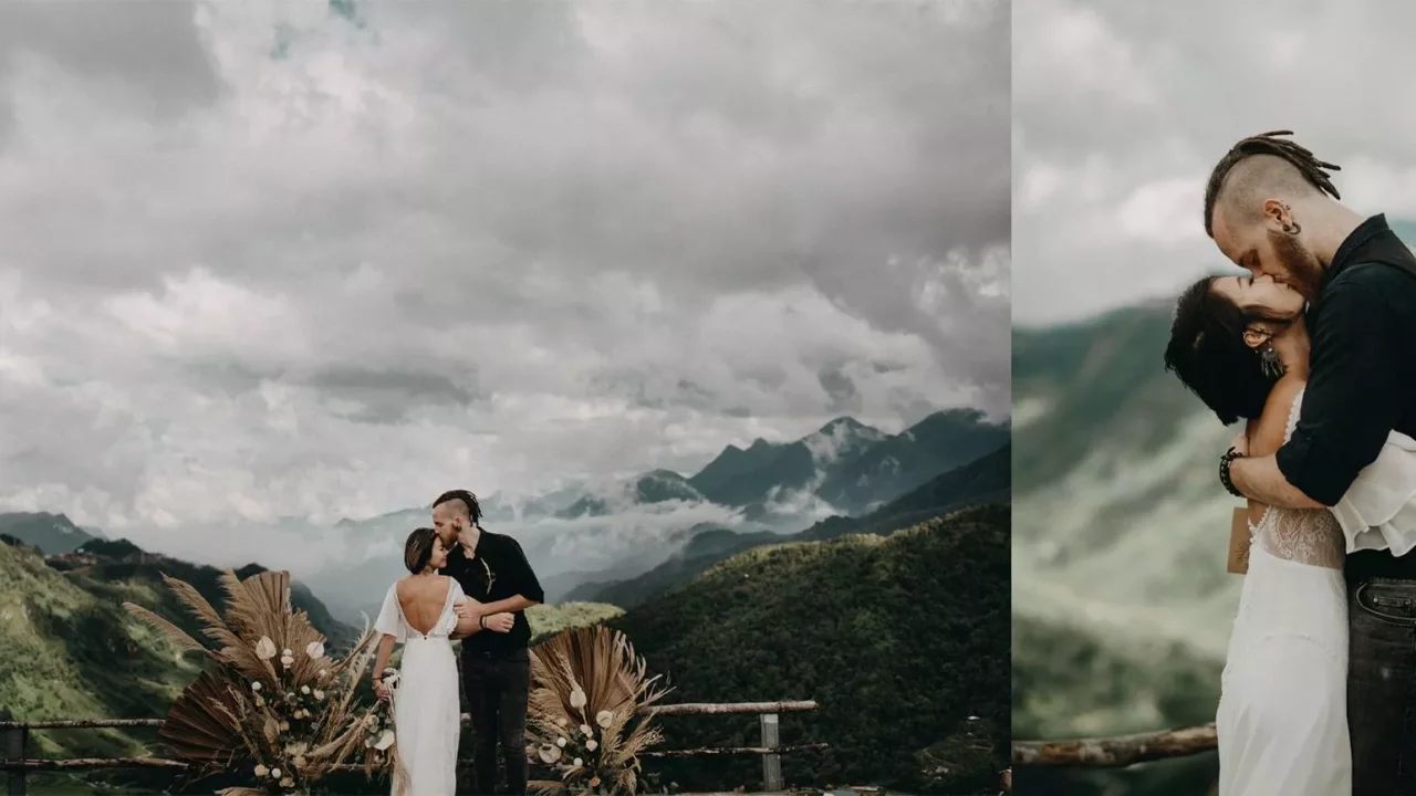 Intimate Vietnam Mountain Elopement Package