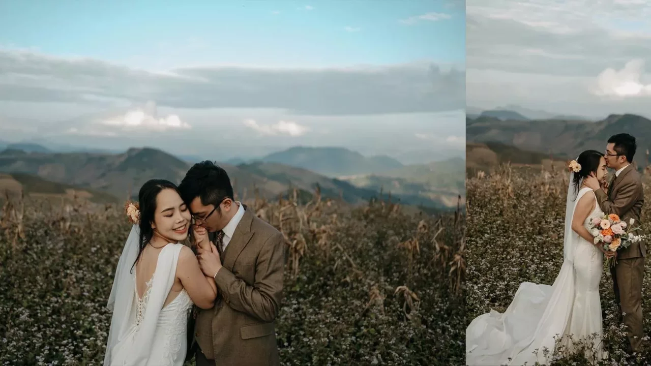 Mountain Elopement Wedding in Vietnam
