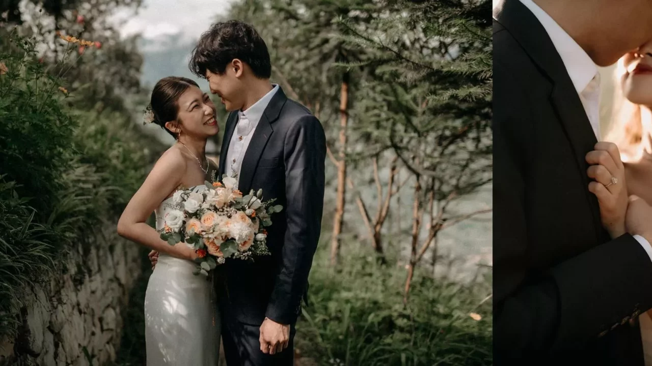 Vietnam Mountain Elopement Wedding