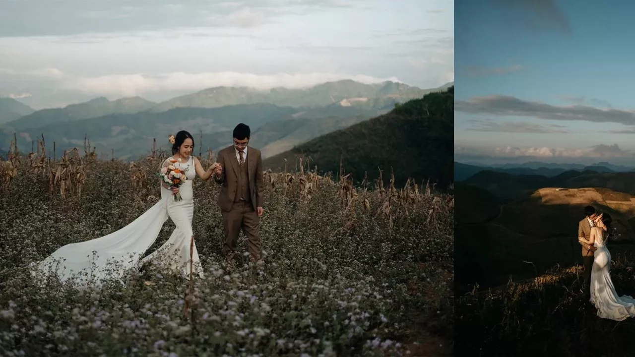 Elopement Wedding in the Mountains of Vietnam