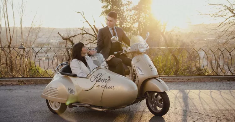Vespa Elopement Package in Italy | Rome