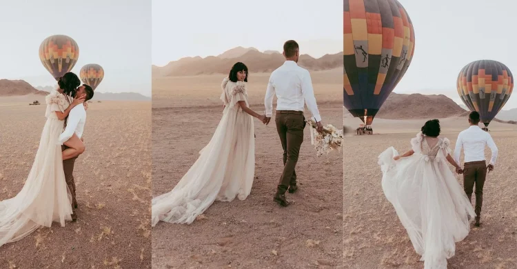 Desert Elopement Wedding in Namibia | Africa