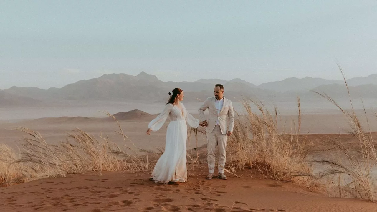 Elopement Wedding in Namibia Africa