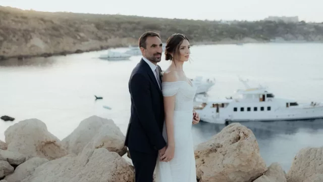 Elope in Cyprus - Wedding Ceremony and Dinner by the Mediterranean Sea