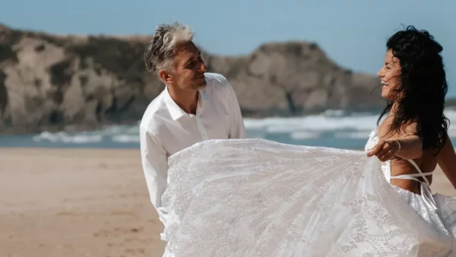 Beach Photoshoot in Portugal local Algarve photographer