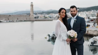 Crete Elopement Package | Get married in Greece with Boat Ride & Dinner