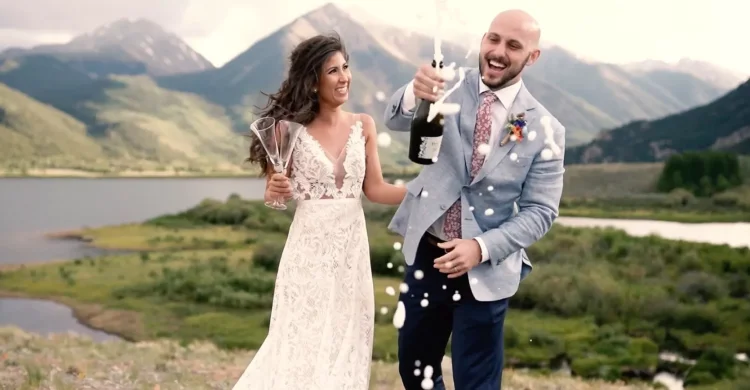 Rocky Mountains Adventure Wedding with sunset ceremony | Colorado