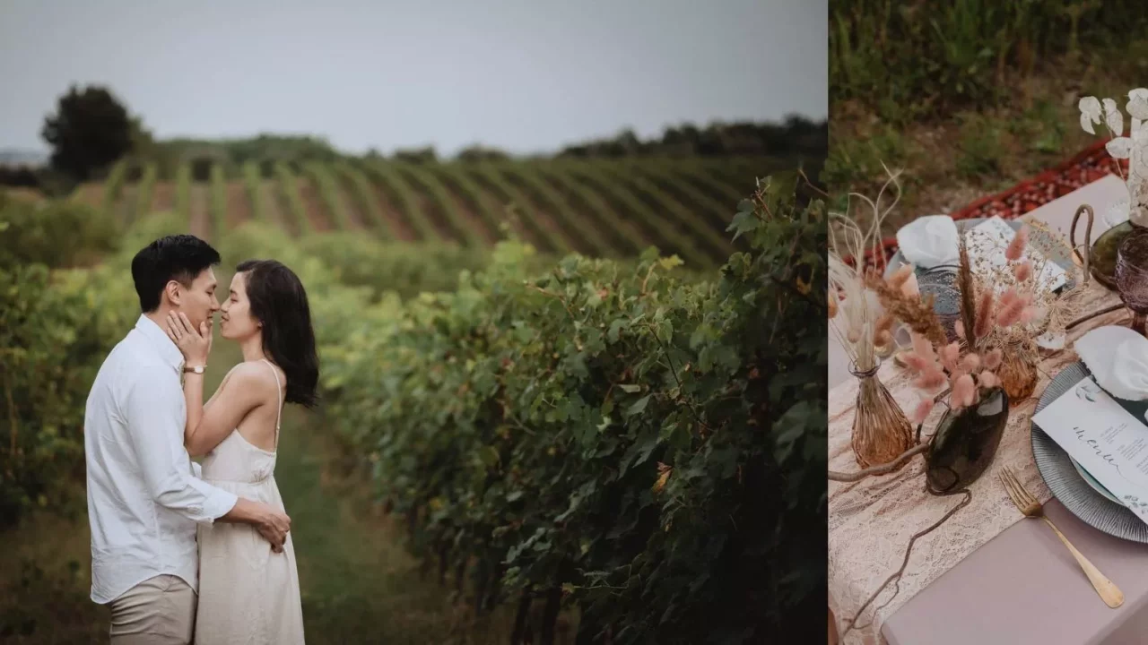 Elopement in Tuscany Vineyard Wedding in Italy – 1
