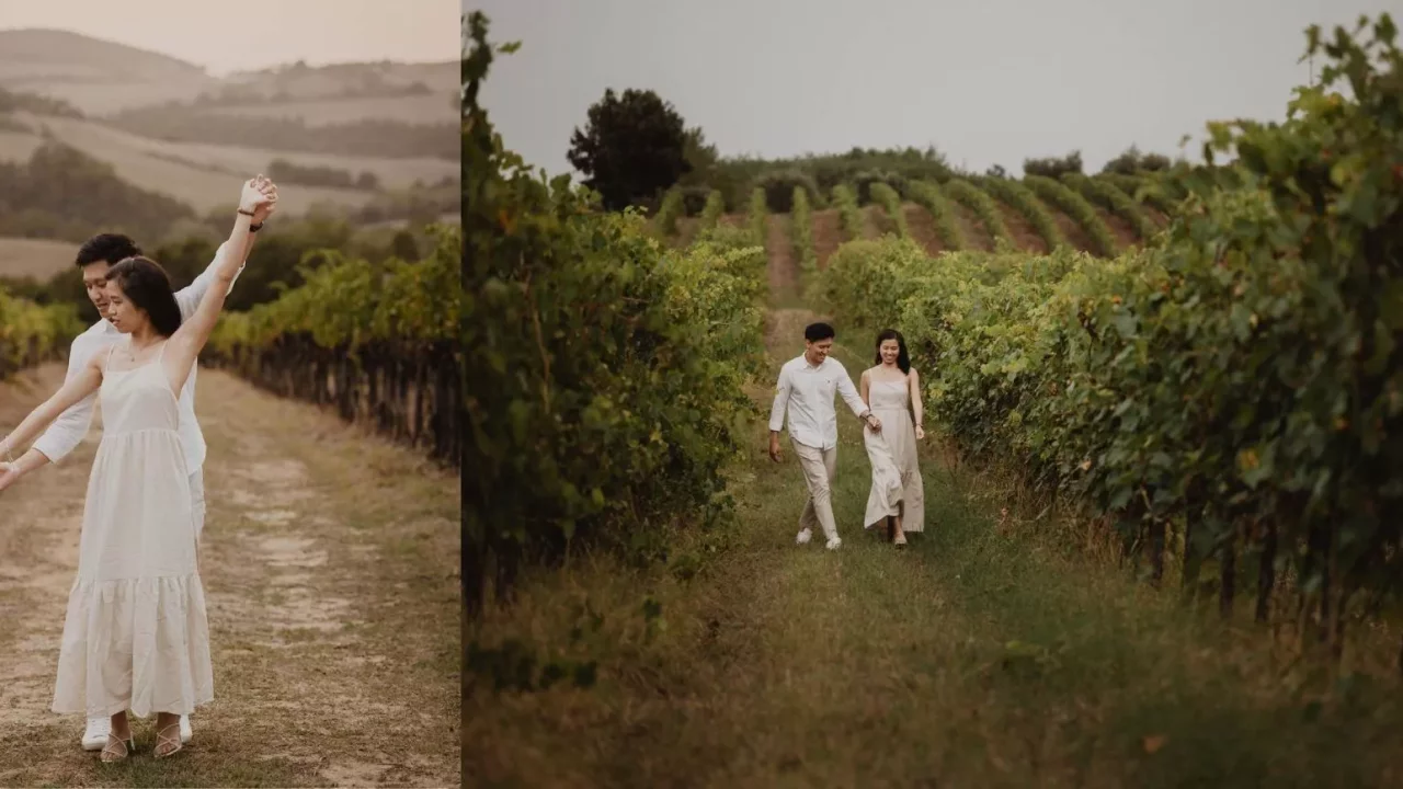 Elopement in Tuscany Vineyard Wedding in Italy – 2
