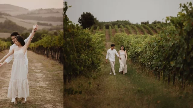 Elopement in Tuscany Vineyard Wedding in Italy – 2