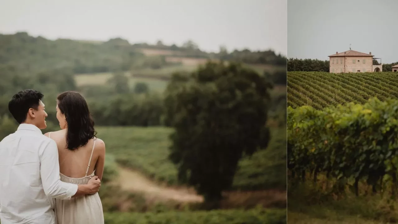 Tuscany Vineyard Wedding in Italy