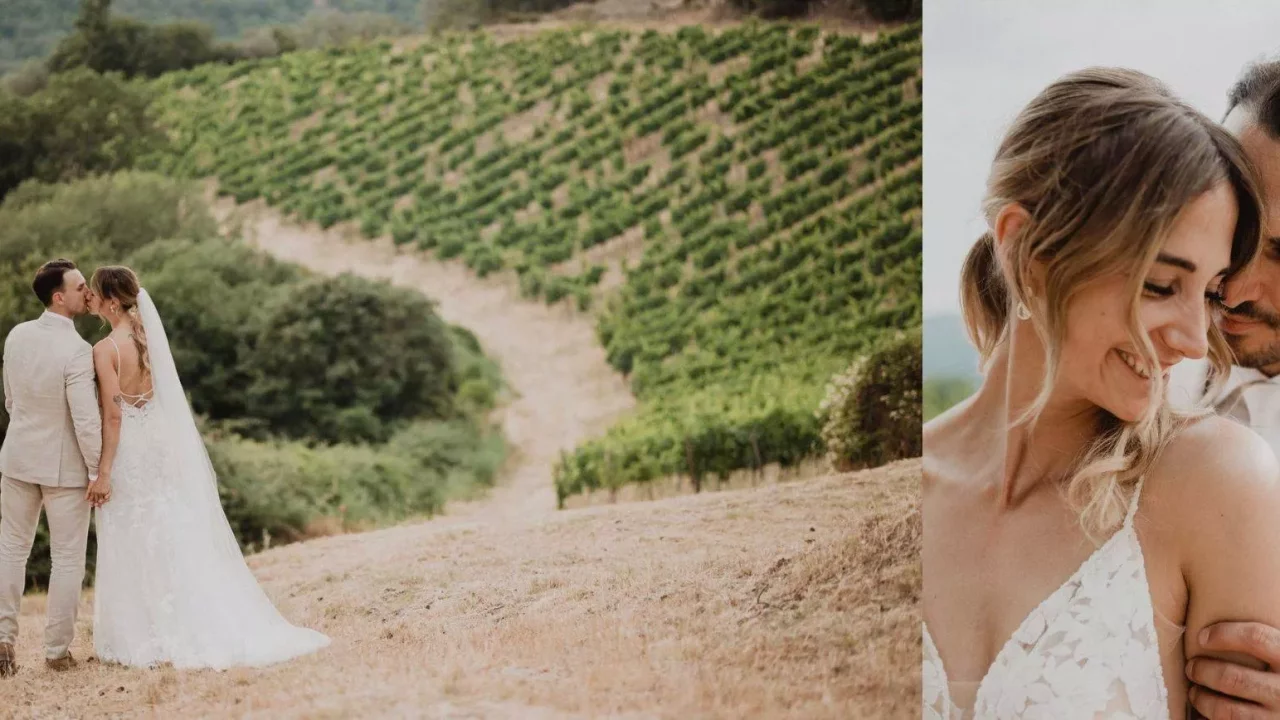 Tuscany Vineyard Wedding