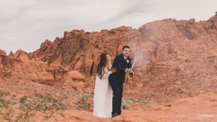 Nevada Elopement Package near Las Vegas