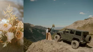Off-road Mountain Elopement in Colorado