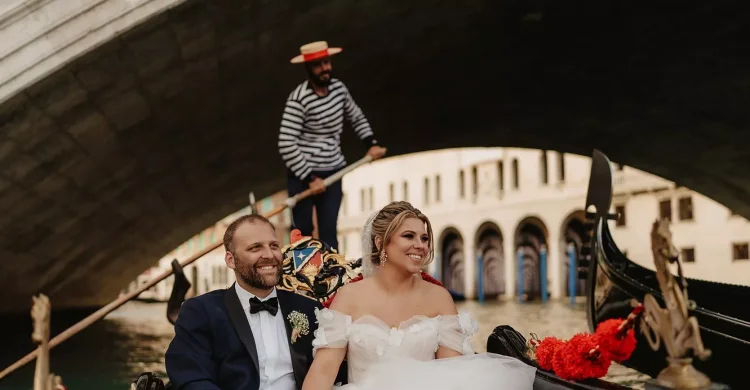 Elope in Venice | Italy Wedding Package with private Gondola Ride