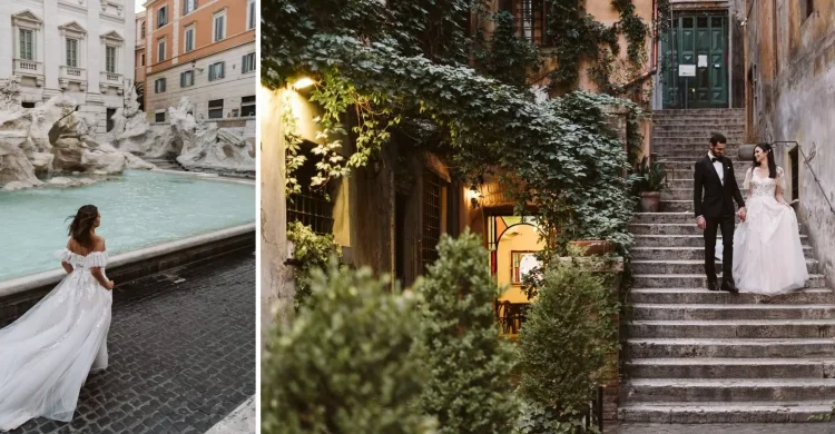 Rome Elopement Package - Get married in Italy