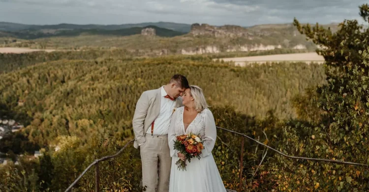 Elope in Germany | Destination Wedding in Saxon Switzerland