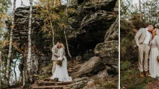 Elope in Germany | Destination Wedding in Saxon Switzerland