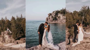 Elopement in Ontario | Tobermory Wedding Package