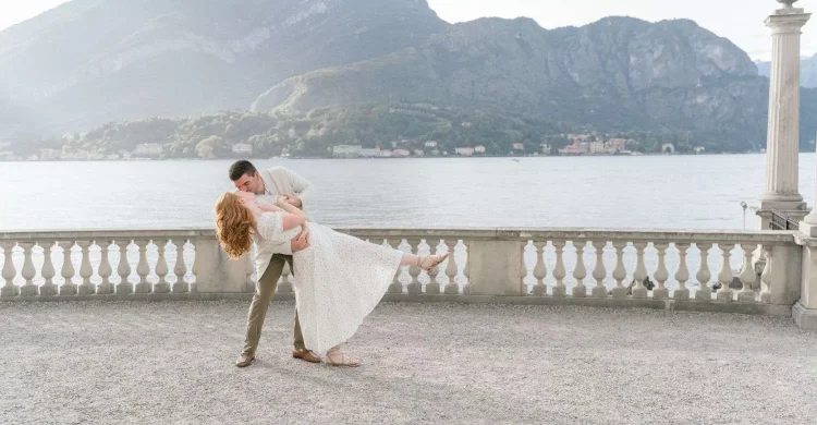 Lake Como Elopement Package with Boatride