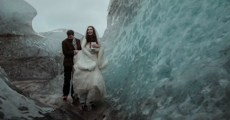 Get married in Iceland | Glacier Wedding Package