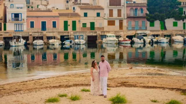 Romantic Town Elopement in Mallorca, Portocolom | Spain