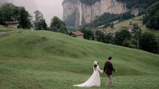 Elope in Switzerland | Alps Wedding Package