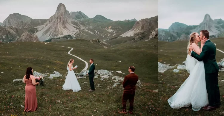 Overnight Elopement Wedding in Italy | All-inclusive Alps Wedding Package