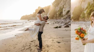 Malibu Beach Elopement Package with Luxury Picnic | California