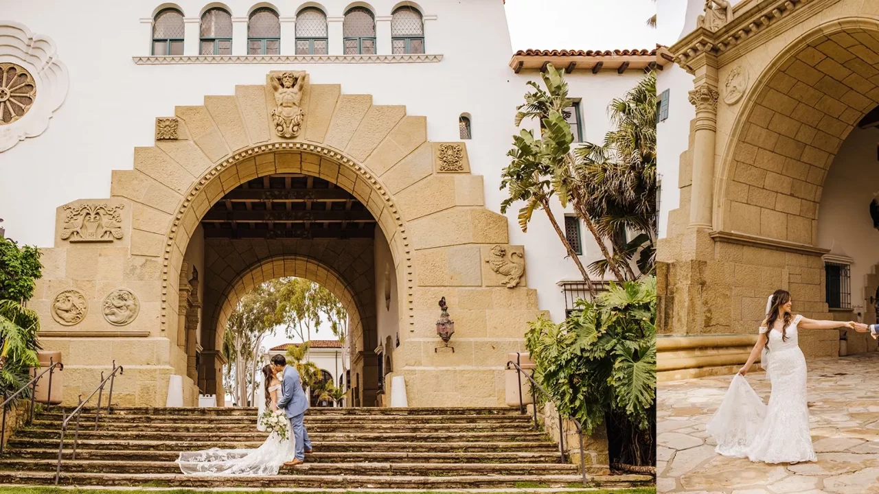 Santa Barbara Courthouse Wedding