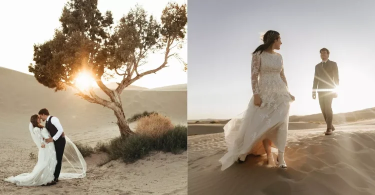 Elope in Utah | Desert Wedding at Little Sahara Sand Dunes