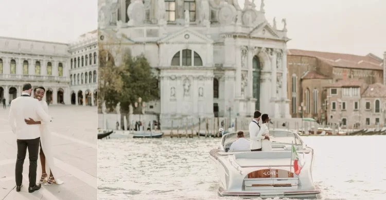Venice Wedding Package for Two | Ceremony in Secret Garden, Boat Ride and Aperitif