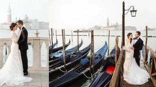 Glamorous Elopement in Venice, Italy | Photography and Gondola-Ride