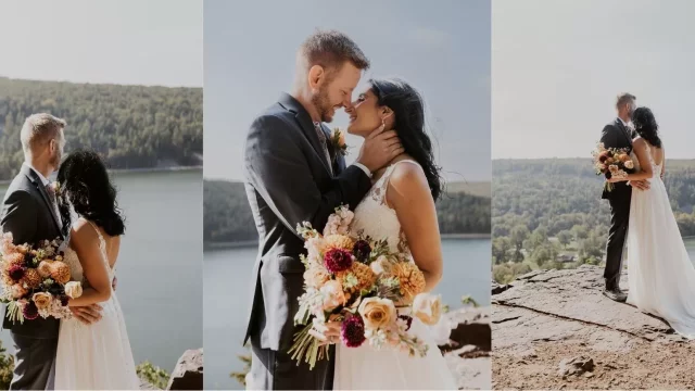 Wisconsin Elopement Package | Devil’s Lake Wedding