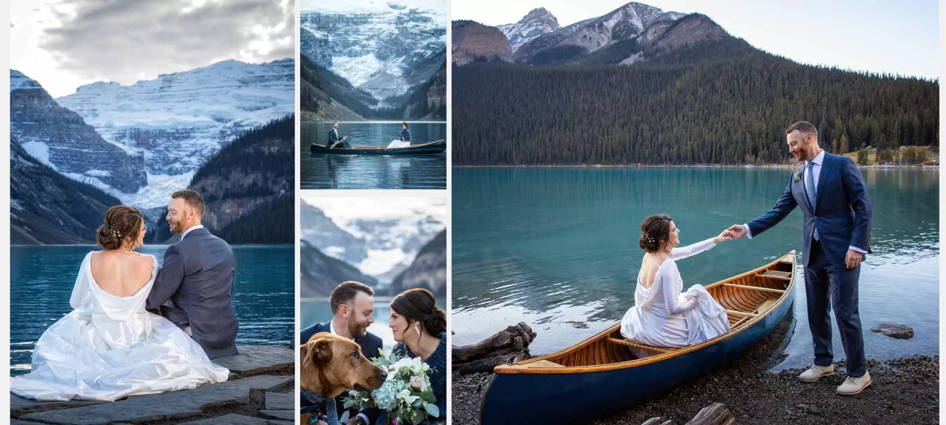 Lake Louise Elopement Wedding | Alberta | Canada