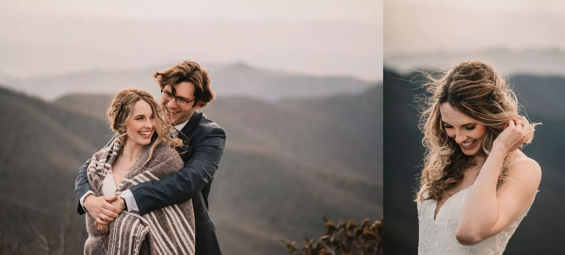 North Carolina Elopement Package - Hiking Wedding near Asheville