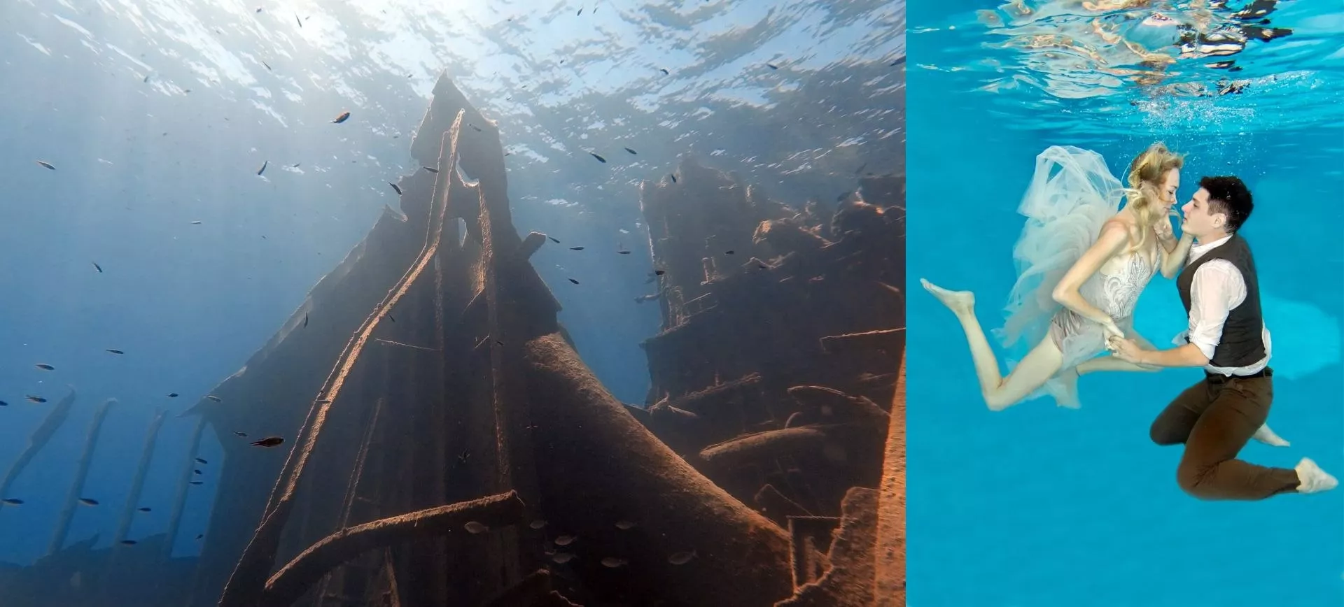 Underwater Wedding in Crete | Greece | Scuba Dive Elopement