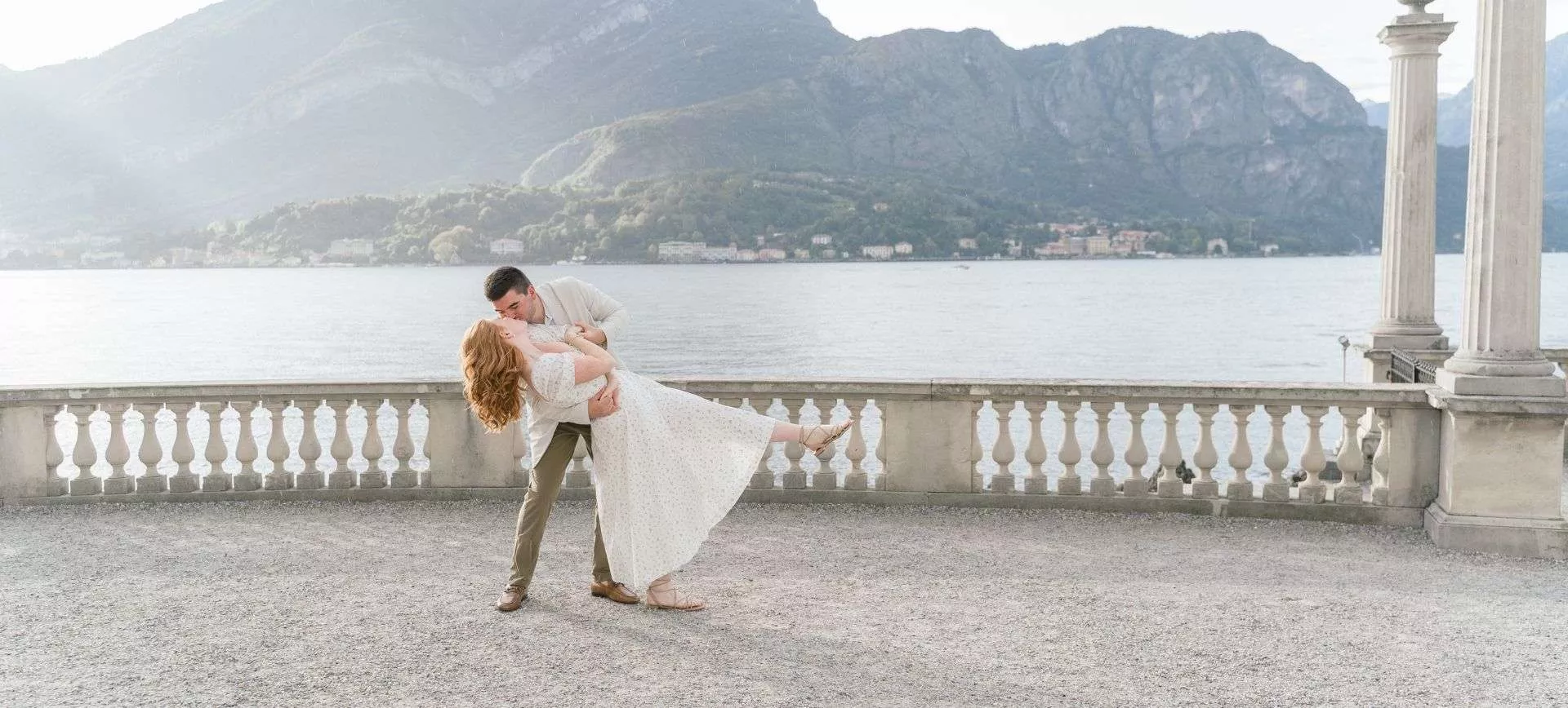 Lake Como Elopement Package with Boatride