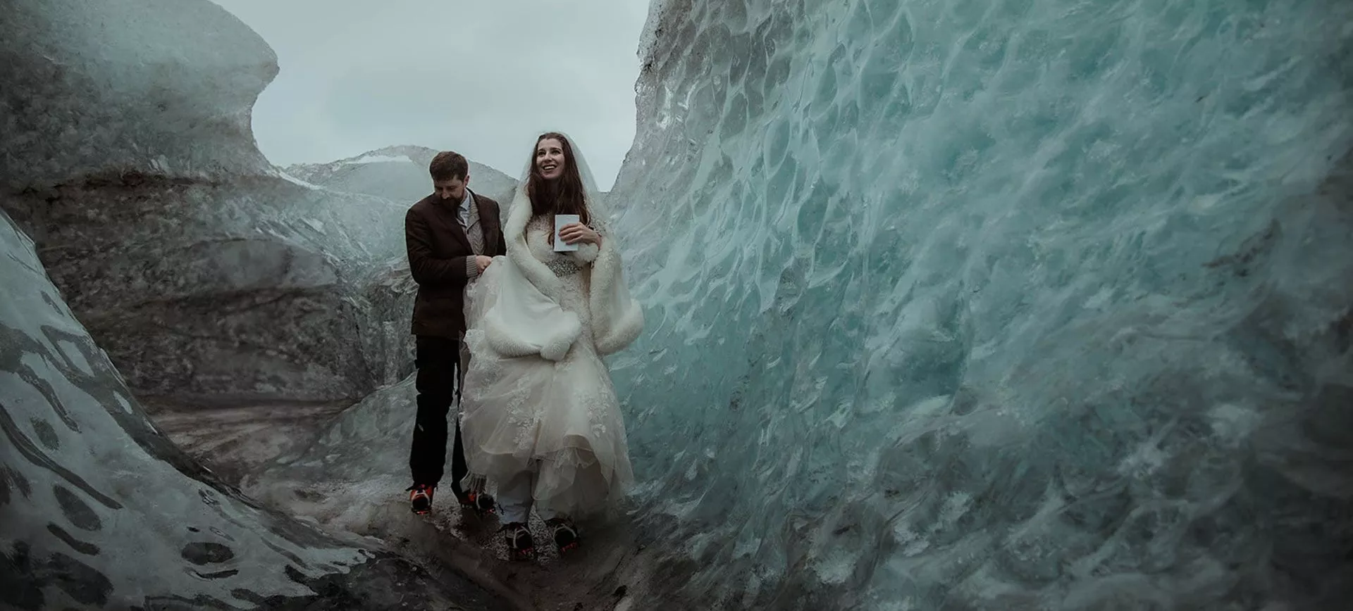 Get married in Iceland | Glacier Wedding Package