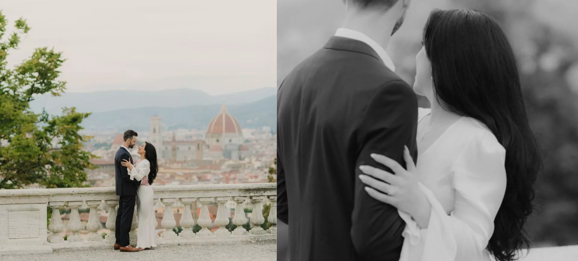 Elope in Florence Italy | Garden Wedding Ceremony, Photos and Vespa Ride