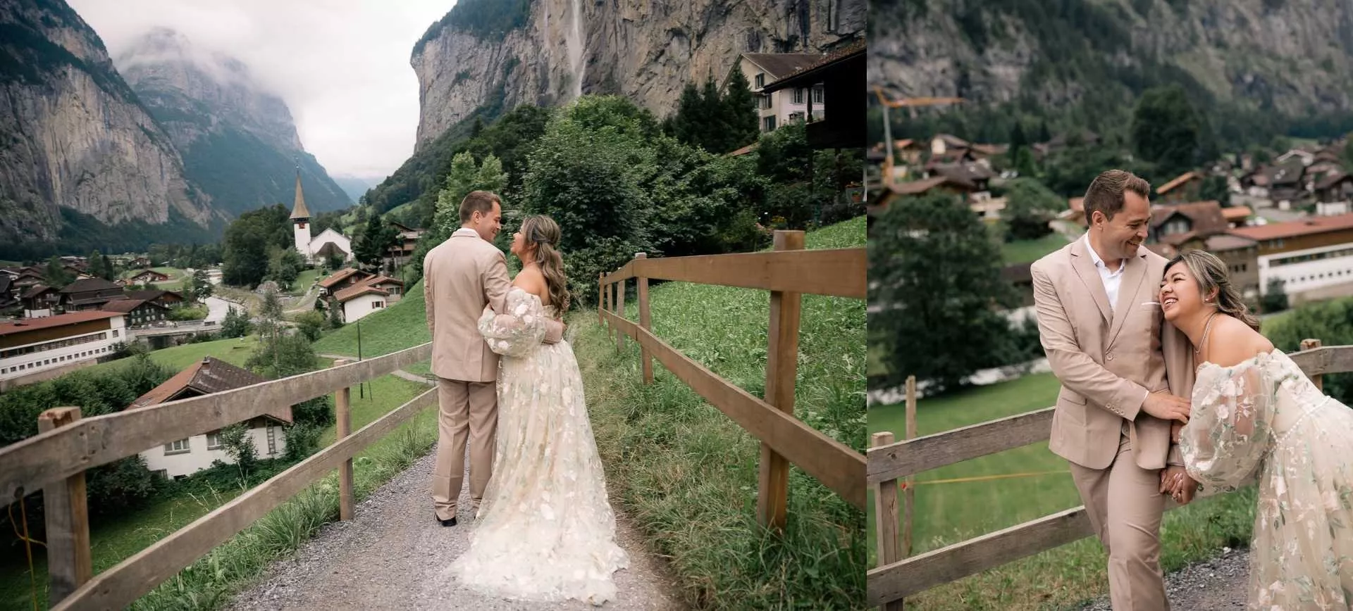 Elope in Switzerland | Alps Wedding Package