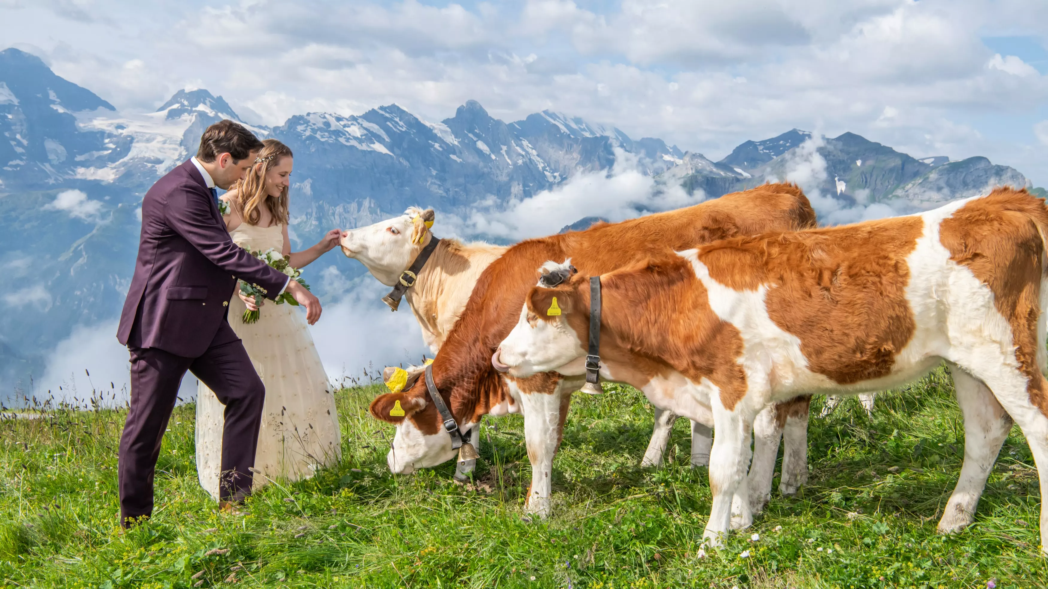 Interlaken Elopement Package | Overnight Hiking Wedding in the Alps